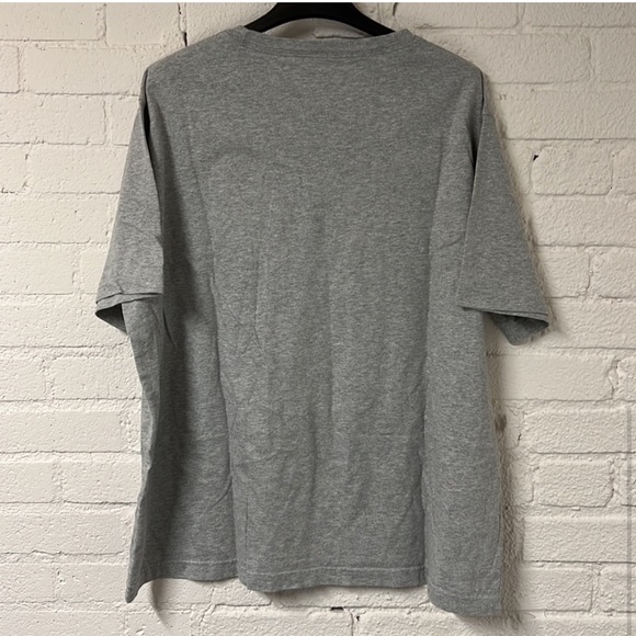 100% Cotton Lands End Grey Short Sleeve Tshirt - Picture 5 of 6